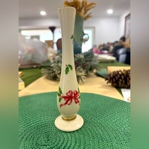 Lenox vase Christmas decoration